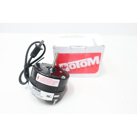 Rotom 1PH 1/48HP 1600RPM 1/4IN 115V-AC AC MOTOR 06-R207